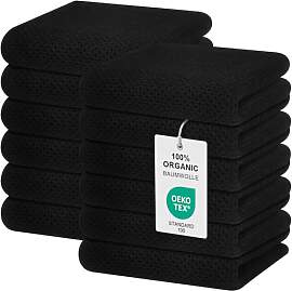 Moosfor Geschirrtücher 100% Baumwolle, 12er Set