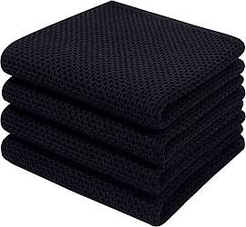 Moosfor Geschirrtücher 100% Baumwolle, 4er Set 32 