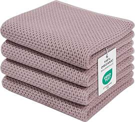 Moosfor Geschirrtücher 100% Baumwolle, 4er Set 32 