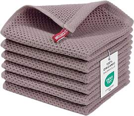 Moosfor Geschirrtücher 100% Baumwolle, 6er Set 30 