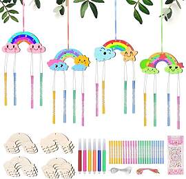 Moosono DIY Windspiel Bastelset Kinder DIY