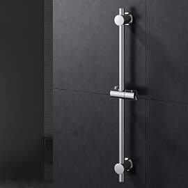 MORADO Edelstahl Duschstange 68cm, Duschset