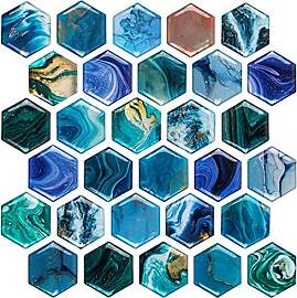 MORCART Hexagon Magnete für Magnettafel,