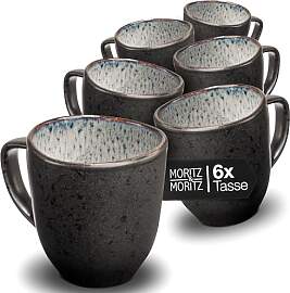 Moritz & Moritz ORGANIC Kaffeetassen Set 6er - 