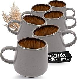 Moritz & Moritz SOLID 6er Tassen Set