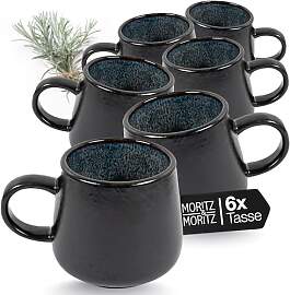 Moritz & Moritz SOLID 6er Tassen Set