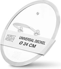 Moritz & Moritz Universal Glasdeckel 24cm für 