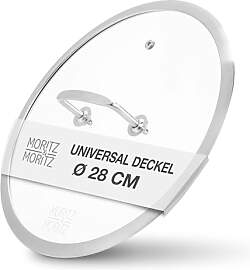 Moritz & Moritz Universal Glasdeckel 28cm für 