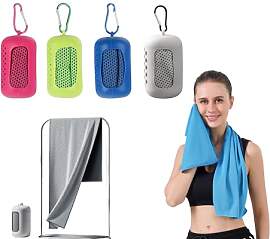 Mornly Kühlendes Handtuch Set – 4er Pack