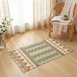 MORROWCAMP Boho Teppich klein 58 x 88 cm,