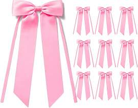 MORSUNBELA Schleifen Hochzeit Deko Rosa Schleife