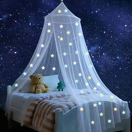 Moskitonetz Bett, 60x 250x1100cm Betthimmel mit