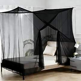 Moskitonetz Bett für Einzelbett, 4
