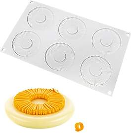 Mostsom Silikon-Backform, Donut-Pfanne für