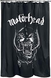Motörhead Shower Curtain inkl. Ringen für den