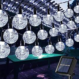Moxled Solar Lichterkette Aussen 100 LED, 17M