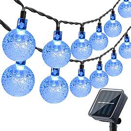 Moxled Solar Lichterkette Aussen 60 LED, 11M