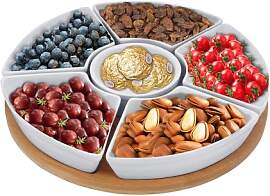 MoYouno Drehbares Dip-Set,Lazy Susan Dip
