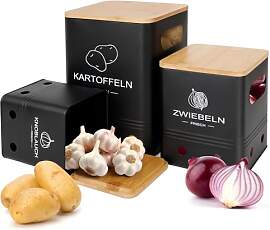 Mozvvco Kartoffel Aufbewahrungsbox, Aufbewahrung