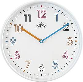 MPM Quality Bunte Kinderwanduhr Joanna, aus