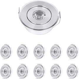 MRDEER 10er Set LED Einbaustrahler 230V IP44