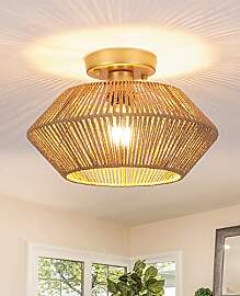 MRHYSWD Boho Deckenlampe Wohnzimmer Schlafzimmer