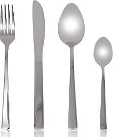 Mritrit Essbesteck Set 1 Person, Besteck Set 4