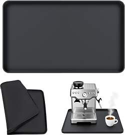 Mritrit Silikon Unterlage Kaffeemaschine, 46x28cm