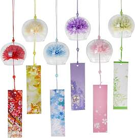 MrMrKura Japanisches Windspiel, buntes