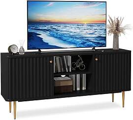 MROJISC TV-Schrank-Fernsehschrank Holz