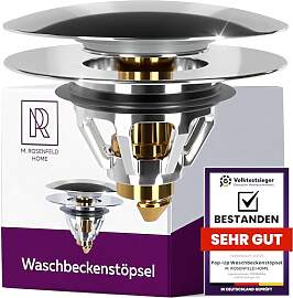 M. ROSENFELD HOME Waschbeckenstöpsel mit sieb -