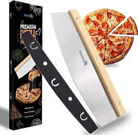 MSAKS24 Premium Pizzaschneider 32 cm Edelstahl
