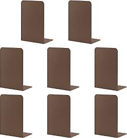 MSDADA Buchstützen aus Metall L, 102x203x135mm, 4 