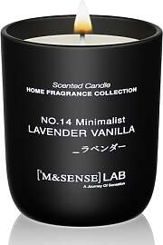 M&SENSE Duftkerzen im Glas Lavendel-Vanille -