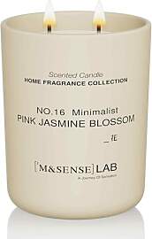 M&SENSE Duftkerzen im Glas Rosa Jasminblüte