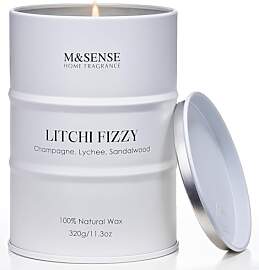 M&SENSE Duftkerzen Litchi Fizzy, 320g 70