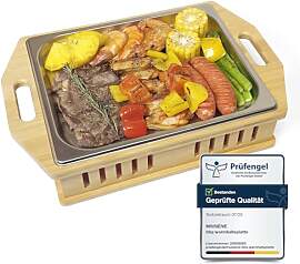MsisieIve BBQ Warmhalteplatte