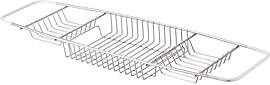MSV Badewannenablage 68,5x18x5,5cm aus Edelstahl,