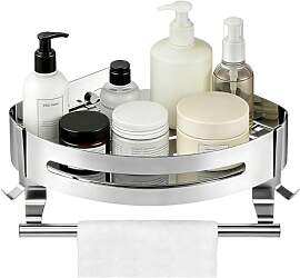 msymsyu 1 Stück Bad Eckregal Edelstahl Eckregal