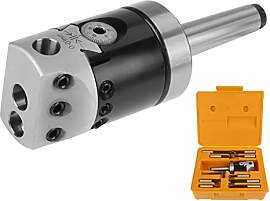 MT2 -M10 F1-12 50mm Bohrkopf mit 9 Stück 12mm