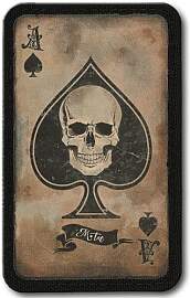 M-Tac Militärische PVC Klett-Patch „Ace of