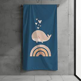 MTOnlinehandel Kinder Strandtuch 70x140 cm für