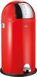 Mülleimer WESCO "Kickboy", rot, B:40cm