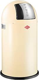 Mülleimer WESCO "Pushboy", braun