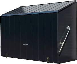 Mülltonnenbox TRIMETALS "Sesame", grau