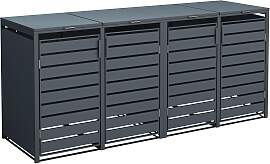 Mülltonnenbox WESTMANN "Kubus", grau