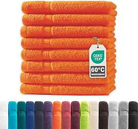 Müskaan® 8er Handtuch Set Terra-Orange, 100%