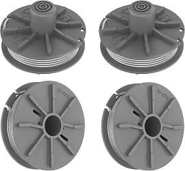 MUFUSHAN 4 Stück Ersatzfadenspule kompatibel für 