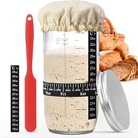 Mujiluxe Sauerteig Starter Set, 730ML