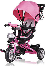 Multifunktionales Kinderdreirad Pink